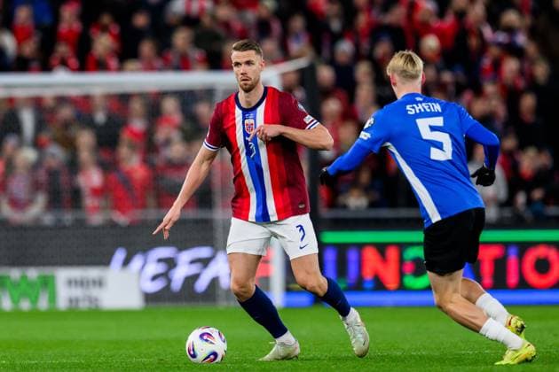 Football, World Cup Qualifier, Norway - Estonia