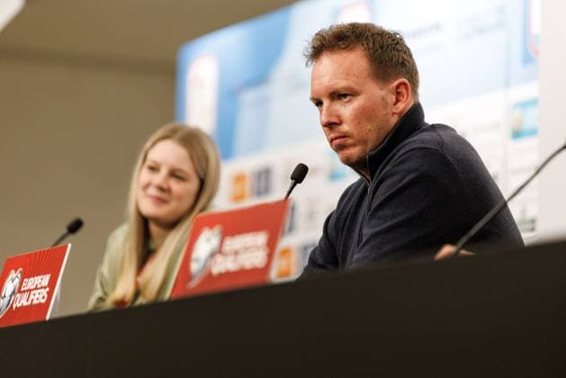 Julian Nagelsmann Coach Germany , Press conference, Luxembourg vs Germany, Football, World Cup Qualification Europe, Matchday 09, Season 2025 2026, 13 11 2025 Luxembourg vs Germany, Football, World Cup Qualification Europe, Matchday 09, Season 2025 2026, 13 11 2025 Copyright: xEibner-Pressefoto AlexanderxNeisx EP_ANS