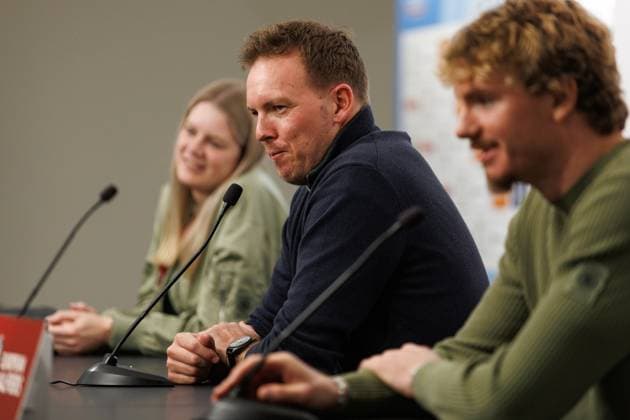 Julian Nagelsmann Coach Germany , Press conference, Luxembourg vs Germany, Football, World Cup Qualification Europe, Matchday 09, Season 2025 2026, 13 11 2025 Luxembourg vs Germany, Football, World Cup Qualification Europe, Matchday 09, Season 2025 2026, 13 11 2025 Copyright: xEibner-Pressefoto AlexanderxNeisx EP_ANS