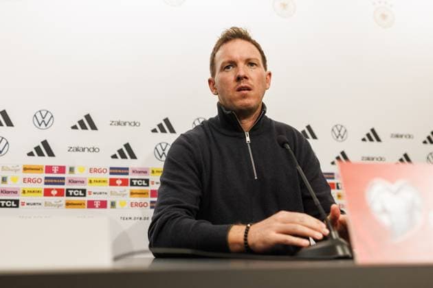 Julian Nagelsmann Coach Germany , Press conference, Luxembourg vs Germany, Football, World Cup Qualification Europe, Matchday 09, Season 2025 2026, 13 11 2025 Luxembourg vs Germany, Football, World Cup Qualification Europe, Matchday 09, Season 2025 2026, 13 11 2025 Copyright: xEibner-Pressefoto AlexanderxNeisx EP_ANS