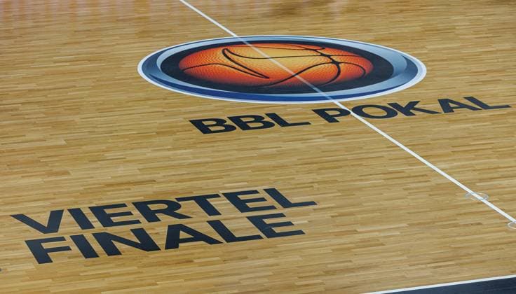 BBL Cup, court, symbol picture, symbol photo, theme photo, theme picture, cup, quarter-final, BMA365 Bamberg Baskets vs MLP Academics Heidelberg, basketball, BBL Cup, quarter-final, 13 11 2025 BMA365 Bamberg Baskets vs MLP Academics Heidelberg, basketball, BBL Cup, quarter-final, 13 11 2025 Bamberg Copyright: xEibner-Pressefoto G.xSantemizx EP_EER