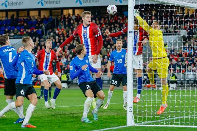 Football, World Cup qualification Norway Estonia Oslo 20251113 Norway s Alexander Sorloth during the World Cup qualifying match in football between Norway and Estonia at Ullevaal Stadion Photo Jonas Been Henriksen NTB Oslo Norway EDITORIAL USE ONLY RESTRICTED USE FOR BETTING COMPANIES  Copyright: xJonasxBeenxHenriksenx xNTBx