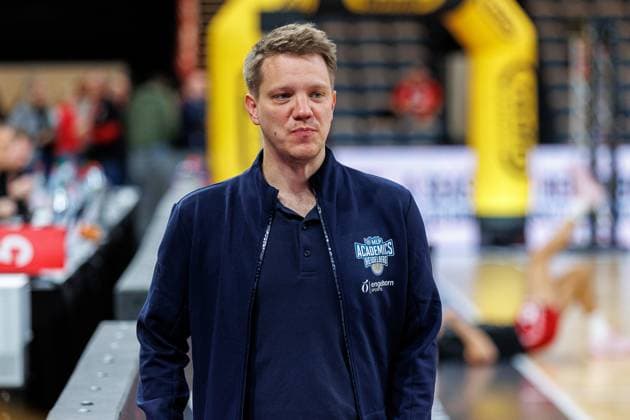 Alex Vogel MLP Academics Heidelberg, Sporting Director, Single Photo, Portrait, Portrait, BMA365 Bamberg Baskets vs MLP Academics Heidelberg, Basketball, BBL Cup, Quarterfinals, 13 11 2025 BMA365 Bamberg Baskets vs MLP Academics Heidelberg, Basketball, BBL Cup, Quarterfinals, 13 11 2025 Bamberg Copyright: xEibner-Pressefoto G.xSantemizx EP_EER