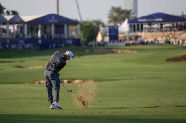 Alex Noren SWE Round 1 of the DP World Tour Championship 2025, held at the Jumeirah Golf Estate, Earth Course, Dhabi, United Arab Emerites 13 16 November 2025 Dubai United Arab Emerites DP World Tour, Dp World Tour Championship 2025, Golf x11290x  Copyright: xWilliamxBrodin TTx Abu Dhabi HSBC Championship 2025