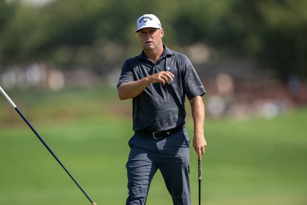 Alex Noren SWE Round 1 of the DP World Tour Championship 2025, held at the Jumeirah Golf Estate, Earth Course, Dhabi, United Arab Emerites 13 16 November 2025 Dubai United Arab Emerites DP World Tour, Dp World Tour Championship 2025, Golf x11290x  Copyright: xWilliamxBrodin TTx Abu Dhabi HSBC Championship 2025