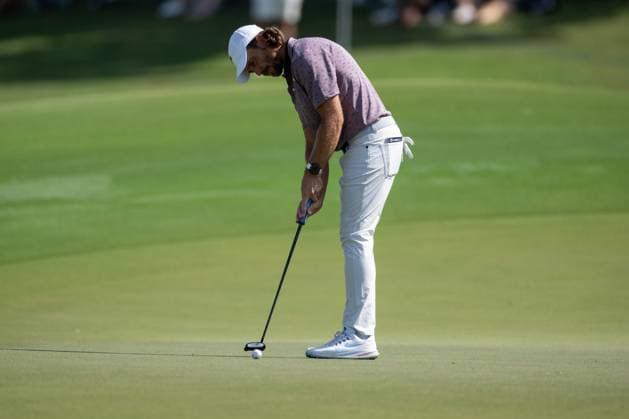 Tommy Fleetwood ENG Round 1 of the DP World Tour Championship 2025, held at the Jumeirah Golf Estate, Earth Course, Dhabi, United Arab Emerites 13 16 November 2025 Dubai United Arab Emerites DP World Tour, Dp World Tour Championship 2025, Golf x11290x  Copyright: xWilliamxBrodin TTx Abu Dhabi HSBC Championship 2025