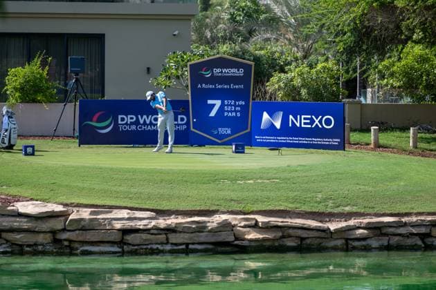 John Parry ENG Round 1 of the DP World Tour Championship 2025, held at the Jumeirah Golf Estate, Earth Course, Dhabi, United Arab Emerites 13 16 November 2025 Dubai United Arab Emerites DP World Tour, Dp World Tour Championship 2025, Golf x11290x  Copyright: xWilliamxBrodin TTx Abu Dhabi HSBC Championship 2025