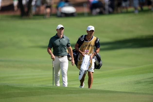 Rory Mcilroy NIR Round 1 of the DP World Tour Championship 2025, held at the Jumeirah Golf Estate, Earth Course, Dhabi, United Arab Emerites 13 16 November 2025 Dubai United Arab Emerites DP World Tour, Dp World Tour Championship 2025, Golf x11290x  Copyright: xWilliamxBrodin TTx Abu Dhabi HSBC Championship 2025