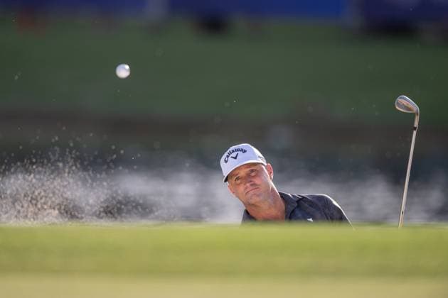 Alex Noren SWE Round 1 of the DP World Tour Championship 2025, held at the Jumeirah Golf Estate, Earth Course, Dhabi, United Arab Emerites 13 16 November 2025 Dubai United Arab Emerites DP World Tour, Dp World Tour Championship 2025, Golf x11290x  Copyright: xWilliamxBrodin TTx Abu Dhabi HSBC Championship 2025