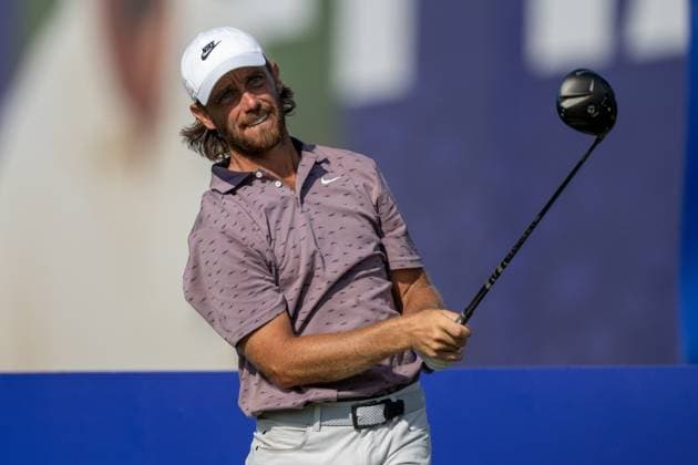 Tommy Fleetwood ENG Round 1 of the DP World Tour Championship 2025, held at the Jumeirah Golf Estate, Earth Course, Dhabi, United Arab Emerites 13 16 November 2025 Dubai United Arab Emerites DP World Tour, Dp World Tour Championship 2025, Golf x11290x  Copyright: xWilliamxBrodin TTx Abu Dhabi HSBC Championship 2025