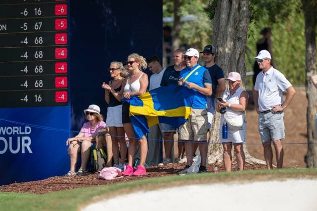 Alex Noren SWE Round 1 of the DP World Tour Championship 2025, held at the Jumeirah Golf Estate, Earth Course, Dhabi, United Arab Emerites 13 16 November 2025 Dubai United Arab Emerites DP World Tour, Dp World Tour Championship 2025, Golf x11290x  Copyright: xWilliamxBrodin TTx Abu Dhabi HSBC Championship 2025