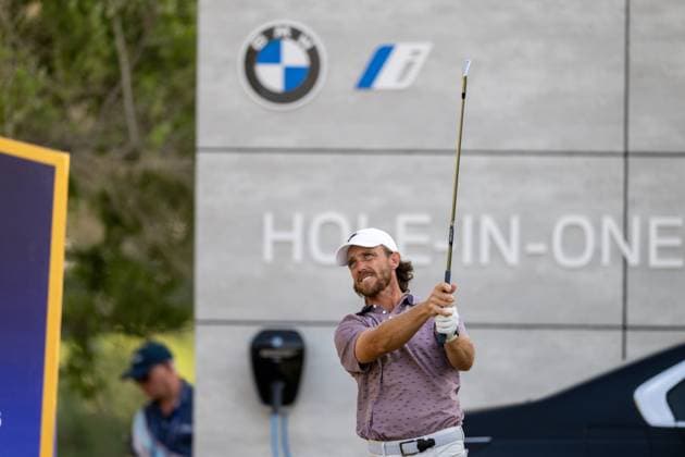 Tommy Fleetwood ENG Round 1 of the DP World Tour Championship 2025, held at the Jumeirah Golf Estate, Earth Course, Dhabi, United Arab Emerites 13 16 November 2025 Dubai United Arab Emerites DP World Tour, Dp World Tour Championship 2025, Golf x11290x  Copyright: xWilliamxBrodin TTx Abu Dhabi HSBC Championship 2025