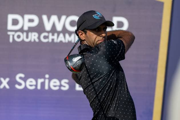 Aaron Rai ENG Round 1 of the DP World Tour Championship 2025, held at the Jumeirah Golf Estate, Earth Course, Dhabi, United Arab Emerites 13 16 November 2025 Dubai United Arab Emerites DP World Tour, Dp World Tour Championship 2025, Golf x11290x  Copyright: xWilliamxBrodin TTx Abu Dhabi HSBC Championship 2025