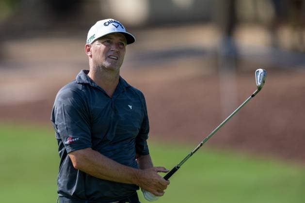 Alex Noren SWE Round 1 of the DP World Tour Championship 2025, held at the Jumeirah Golf Estate, Earth Course, Dhabi, United Arab Emerites 13 16 November 2025 Dubai United Arab Emerites DP World Tour, Dp World Tour Championship 2025, Golf x11290x  Copyright: xWilliamxBrodin TTx Abu Dhabi HSBC Championship 2025