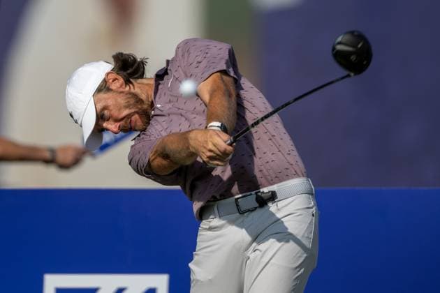 Tommy Fleetwood ENG Round 1 of the DP World Tour Championship 2025, held at the Jumeirah Golf Estate, Earth Course, Dhabi, United Arab Emerites 13 16 November 2025 Dubai United Arab Emerites DP World Tour, Dp World Tour Championship 2025, Golf x11290x  Copyright: xWilliamxBrodin TTx Abu Dhabi HSBC Championship 2025