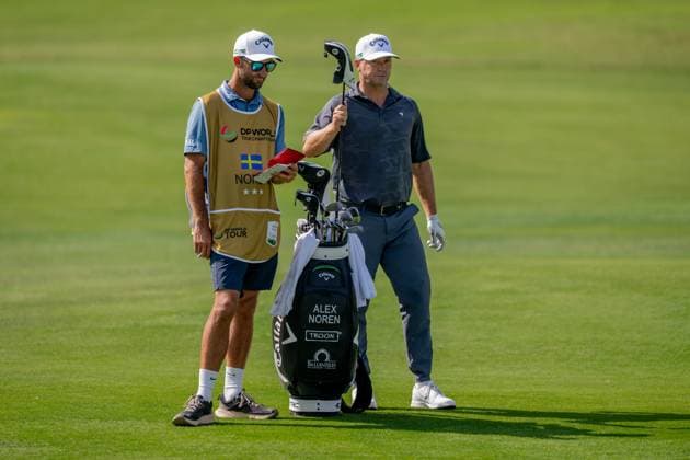 Alex Noren SWE Round 1 of the DP World Tour Championship 2025, held at the Jumeirah Golf Estate, Earth Course, Dhabi, United Arab Emerites 13 16 November 2025 Dubai United Arab Emerites DP World Tour, Dp World Tour Championship 2025, Golf x11290x  Copyright: xWilliamxBrodin TTx Abu Dhabi HSBC Championship 2025