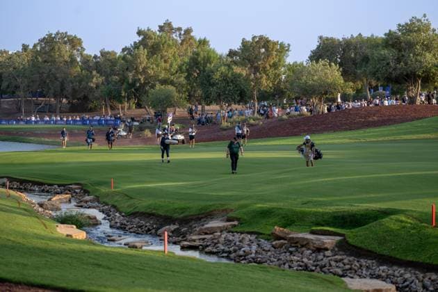 Rory Mcilroy NIR Round 1 of the DP World Tour Championship 2025, held at the Jumeirah Golf Estate, Earth Course, Dhabi, United Arab Emerites 13 16 November 2025 Dubai United Arab Emerites DP World Tour, Dp World Tour Championship 2025, Golf x11290x  Copyright: xWilliamxBrodin TTx Abu Dhabi HSBC Championship 2025