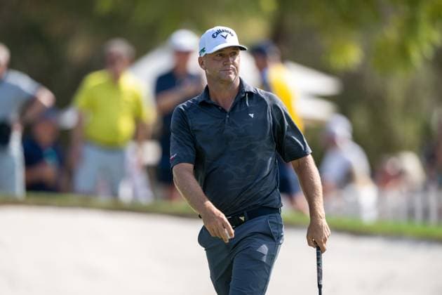 Alex Noren SWE Round 1 of the DP World Tour Championship 2025, held at the Jumeirah Golf Estate, Earth Course, Dhabi, United Arab Emerites 13 16 November 2025 Dubai United Arab Emerites DP World Tour, Dp World Tour Championship 2025, Golf x11290x  Copyright: xWilliamxBrodin TTx Abu Dhabi HSBC Championship 2025