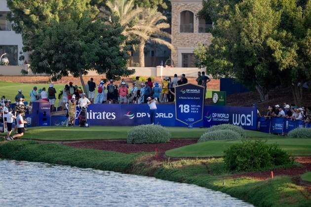 Tyrrell Hatton ENG Round 1 of the DP World Tour Championship 2025, held at the Jumeirah Golf Estate, Earth Course, Dhabi, United Arab Emerites 13 16 November 2025 Dubai United Arab Emerites DP World Tour, Dp World Tour Championship 2025, Golf x11290x  Copyright: xWilliamxBrodin TTx Abu Dhabi HSBC Championship 2025