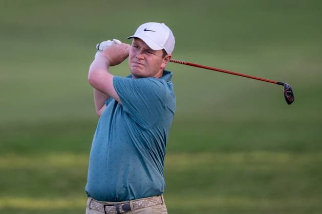 Robert MacIntyre SCO Round 1 of the DP World Tour Championship 2025, held at the Jumeirah Golf Estate, Earth Course, Dhabi, United Arab Emerites 13 16 November 2025 Dubai United Arab Emerites DP World Tour, Dp World Tour Championship 2025, Golf x11290x  Copyright: xWilliamxBrodin TTx Abu Dhabi HSBC Championship 2025
