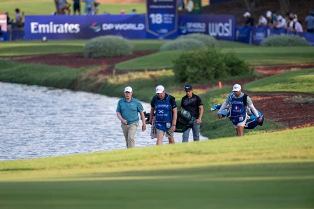 Robert MacIntyre SCO Round 1 of the DP World Tour Championship 2025, held at the Jumeirah Golf Estate, Earth Course, Dhabi, United Arab Emerites 13 16 November 2025 Dubai United Arab Emerites DP World Tour, Dp World Tour Championship 2025, Golf x11290x  Copyright: xWilliamxBrodin TTx Abu Dhabi HSBC Championship 2025