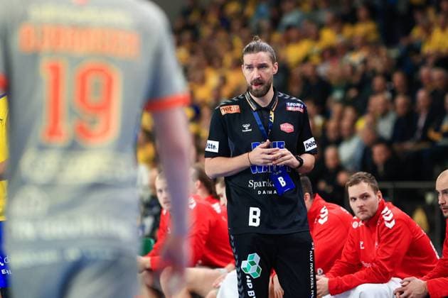 2025.11.13 Kielce Pilka reczna , Liga Mistrzow EHF , sezon 2025 26 Industria Kielce - Aalborg Handbold N z Simon Dahl Jorgensen Foto Tomasz Fafara PressFocus 2025.11.13 Kielce Handball , EHF Champions League , 2025 2026 season Industria Kielce - Aalborg Handbold Simon Dahl Jorgensen Credit: Tomasz Fafara PressFocus NEWSPIX.PL --- newspix.pl 