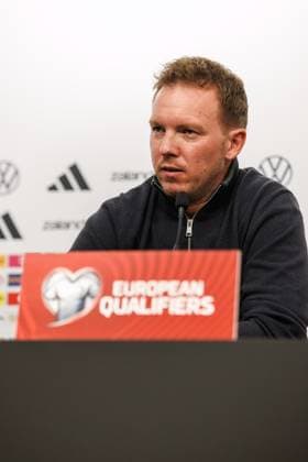 Julian Nagelsmann Coach Germany , Press conference, Luxembourg vs Germany, Football, World Cup Qualification Europe, Matchday 09, Season 2025 2026, 13 11 2025 Luxembourg vs Germany, Football, World Cup Qualification Europe, Matchday 09, Season 2025 2026, 13 11 2025 Copyright: xEibner-Pressefoto AlexanderxNeisx EP_ANS
