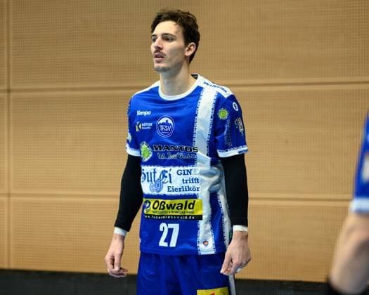 Philipp, Meyer Kreislaeufer, ThSV Eisenach, 27 GER, Thuringia, ThSV Eisenach v TVB Stuttgart, 1 Daikin Handballbundesliga, Handball, Matchday 12, Season 2025 2026, 13 11 2025 GER, Thuringia, ThSV Eisenach v TVB Stuttgart, 1 Daikin Handballbundesliga, Handball, Matchday 12, Season 2025 2026, 13 11 2025 Eisenach Copyright: xEibner-Pressefoto MartinxHerbstx EP_MHT
