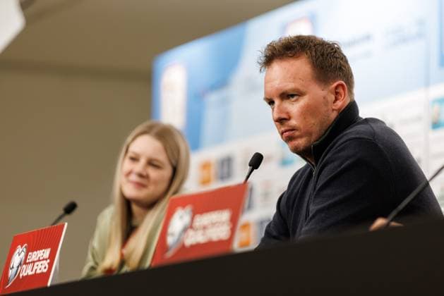 Julian Nagelsmann Coach Germany , Press conference, Luxembourg vs Germany, Football, World Cup Qualification Europe, Matchday 09, Season 2025 2026, 13 11 2025 Luxembourg vs Germany, Football, World Cup Qualification Europe, Matchday 09, Season 2025 2026, 13 11 2025 Copyright: xEibner-Pressefoto AlexanderxNeisx EP_ANS
