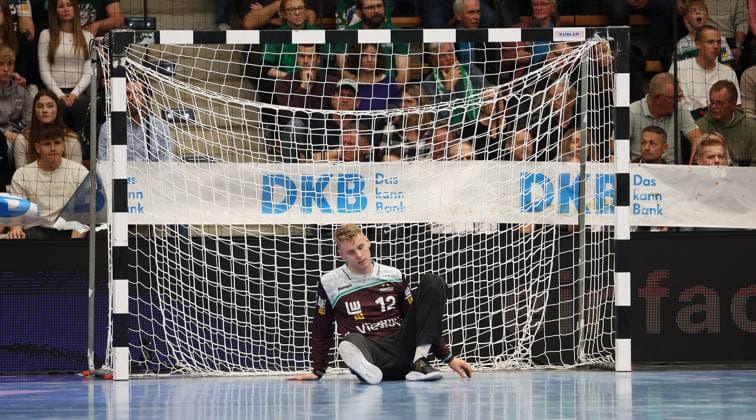 BAU 13 11 2025 Göppingen Handball Frisch Auf Göppingen vs HSV Hamburg, Kristian Saeveras Göppingen disappointed