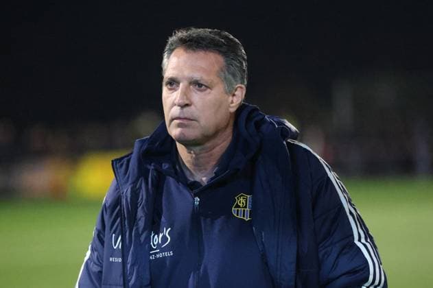 13 11 2025, Soccer, Men, Sparkassen Pokal Saarland, 2 Round, Season 2025 2026, SV Bliesmengen Bolchen 1 FC Saarbrücken, Coach Alois Schwartz 1 FC Saarbruecken Bliesmengen Bolchen Burgwegstadion Saarland Germany EN Copyright: xSebastianxBachx