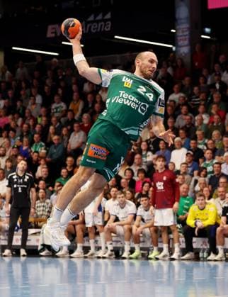 BAU 13 11 2025 Göppingen Handball Frisch Auf Göppingen vs HSV Hamburg, Marcel Schiller Göppingen
