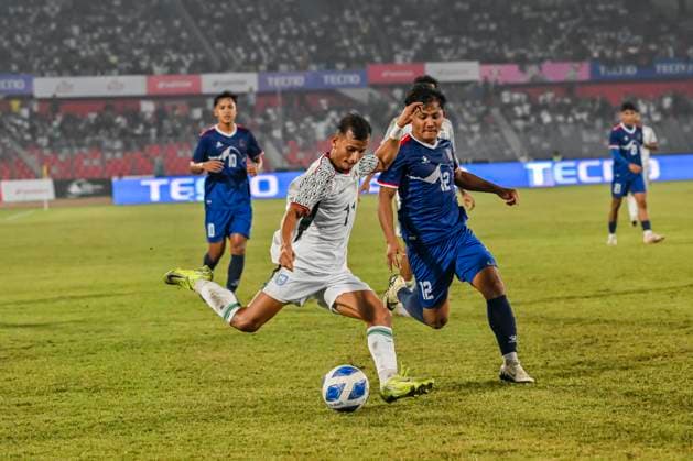 Football, International match, Bangladesh - Nepal