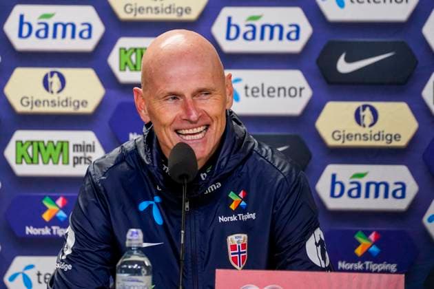 Football, World Cup qualification Norway Estonia Oslo 20251113 Norway s national team manager Stale Solbakken holds a press conference after the World Cup qualifying match in football between Norway and Estonia at Ullevaal Stadion Photo Erik Flaaris Johansen NTB Oslo Norway EDITORIAL USE ONLY RESTRICTED USE FOR BETTING COMPANIES  Copyright: xErikxFlaarisxJohansenx xNTBx