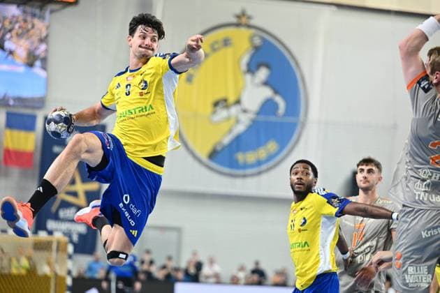 KIELCE 13.11.2025 MECZ 7. KOLEJKA LIGA MISTRZOW PILKA RECZNA MEZCZYZN SEZON 2025 2026 --- MENS HALDBALL EHF CHAMPIONS LEAGUE SEASON 2025 2026 MATCH: INDUSTRIA KIELCE - AALBORG HANDBOLD SZYMON SICKO FOT. MICHAL TRZPIS 400MM.PL NEWSPIX.PL --- newspix.pl 