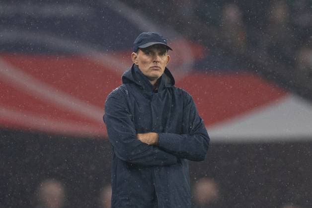 Football - FIFA World Cup, WM, Weltmeisterschaft, Fussball 2026 Qualifying - Group K - England v Serbia LONDON, ENGLAND - Thursday, November 13, 2025: England s head coach Thomas Tuchel during the FIFA World Cup 2026 Qualifying Group K match between England and Serbia at Wembley Stadium. (Photo by David Rawcliffe Propaganda) LONDON Wembley Stadium GREATER LONDON ENGLAND  Copyright: xDavidxRawcliffex P2025-11-13-England_Serbia-12
