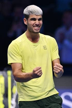 Dc Torino 13 11 2025 - ATP, Tennis Herren Finals Domenico Cippitelli Image nella foto: Carlos Alcaraz 