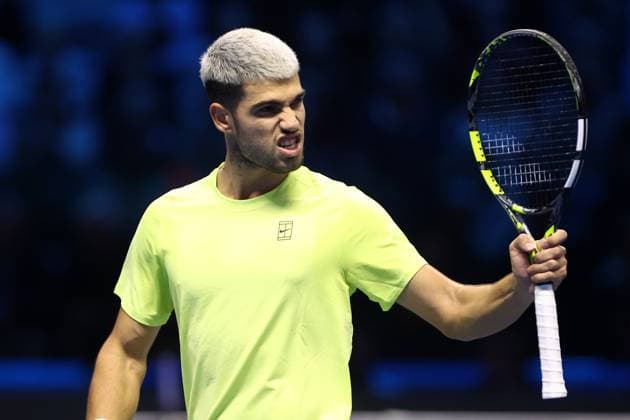 Carlos Alcaraz (Spain) , day 5, Nitto ATP, Tennis Herren Finals 2025, INALPI Arena, November 13, 2025, Turin, Italy.