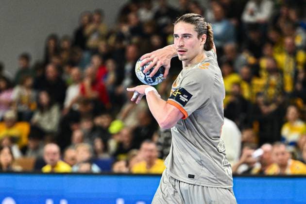 KIELCE 13.11.2025 MECZ 7. KOLEJKA LIGA MISTRZOW PILKA RECZNA MEZCZYZN SEZON 2025 2026 --- MENS HALDBALL EHF CHAMPIONS LEAGUE SEASON 2025 2026 MATCH: INDUSTRIA KIELCE - AALBORG HANDBOLD JURI KNORR FOT. MICHAL TRZPIS 400MM.PL NEWSPIX.PL --- newspix.pl 