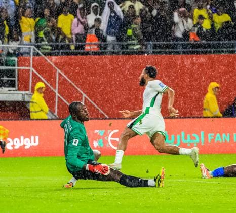 World Cup qualifying playoffs Nigeria vs Gabon Chidera Ejuke during Nigeria vs Gabon Copyright: xSulaimanxPoojaxAdebayox