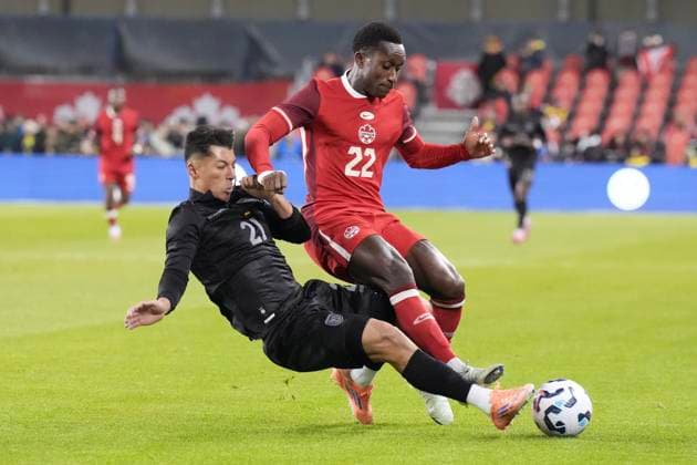 Football, International match, Canada - Ecuador