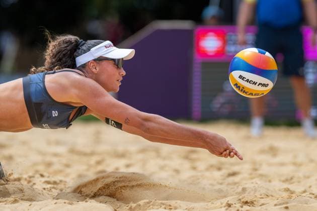 Beach Volleyball World Championships Adelaide, Australia 14 11 2025 ADELAIDE, AUSTRALIA NOVEMBER 14 during the Beach Volleyball World Championships at Adelaide on November 14, 2025 in Adelaide, Australia Copyright: xBEAUTIFULxSPORTS PeterxWeberx