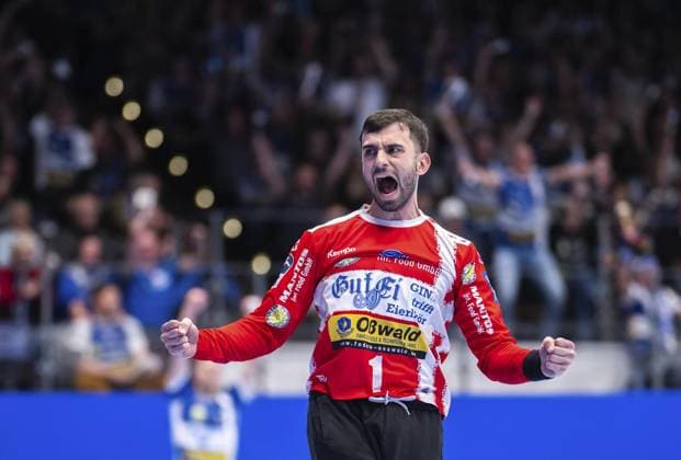 DAIKIN HBL HANDBALL MEN 1 BL 12 GAME DAY THSV EISENACH TVB STUTTGART FOR EDITORIAL PURPOSES ONLY p 13 11 2025 Eisenach DAIKIN HBL Handball 1 Bundesliga Herren Saison 2025 2026 12 Spieltag Werner Assmann Halle ThSV Eisenach TVB Stuttgart im Foto Goalkeeper Matija Spikic 1 ThSV Eisenach Germany Thüringen Eisenach Copyright SaschaxFromm Copyright: SaschaxFromm doc83961xvn0dg177c5af2x ,EDITORIAL USE ONLY Copyright: SaschaxFromm