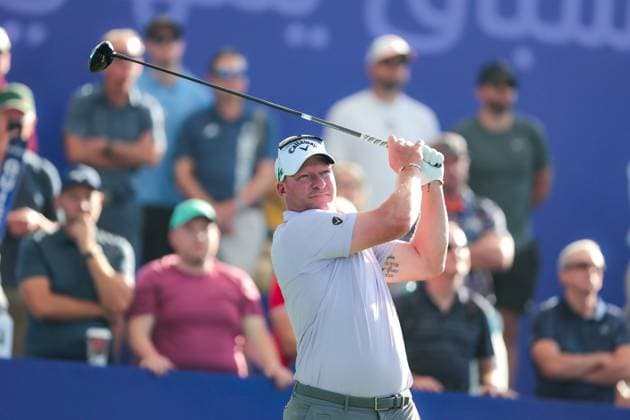 DUBAI, UNITED ARAB EMIRATES - 14.11.2025: Shaun NORRIS (RSA) DP World Tour Championship Dubai at Jumeirah Golf Estates on November 14, 2025 in Dubai, United Arab Emirates.