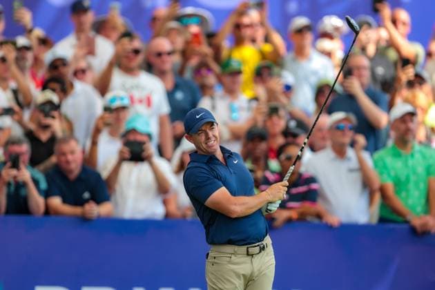 DUBAI, UNITED ARAB EMIRATES - 14.11.2025: Rory MCILROY (NIR) DP World Tour Championship Dubai at Jumeirah Golf Estates on November 14, 2025 in Dubai, United Arab Emirates.