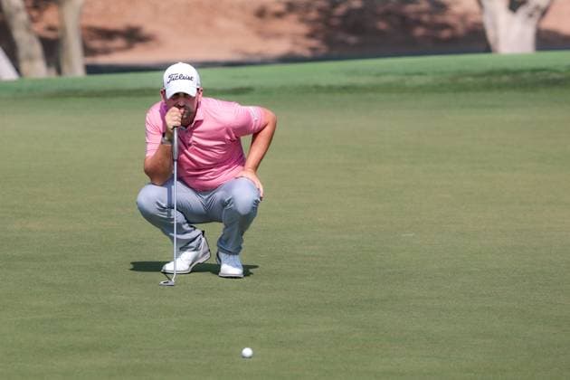 DUBAI, UNITED ARAB EMIRATES - 14.11.2025: Nicolai VON DELLINGSHAUSEN (GER) DP World Tour Championship Dubai at Jumeirah Golf Estates on November 14, 2025 in Dubai, United Arab Emirates.