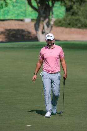 DUBAI, UNITED ARAB EMIRATES - 14.11.2025: Nicolai VON DELLINGSHAUSEN (GER) DP World Tour Championship Dubai at Jumeirah Golf Estates on November 14, 2025 in Dubai, United Arab Emirates.