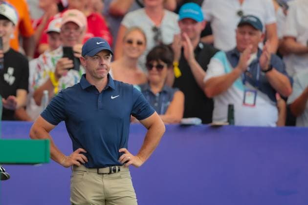 DUBAI, UNITED ARAB EMIRATES - 14.11.2025: Rory MCILROY (NIR) DP World Tour Championship Dubai at Jumeirah Golf Estates on November 14, 2025 in Dubai, United Arab Emirates.