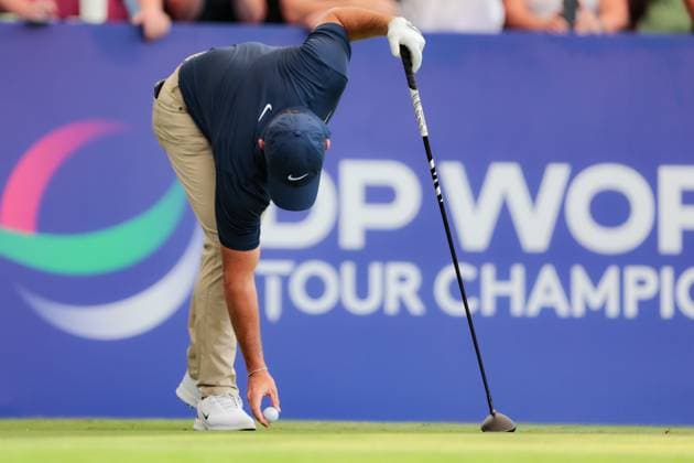 DUBAI, UNITED ARAB EMIRATES - 14.11.2025: Rory MCILROY (NIR) DP World Tour Championship Dubai at Jumeirah Golf Estates on November 14, 2025 in Dubai, United Arab Emirates.