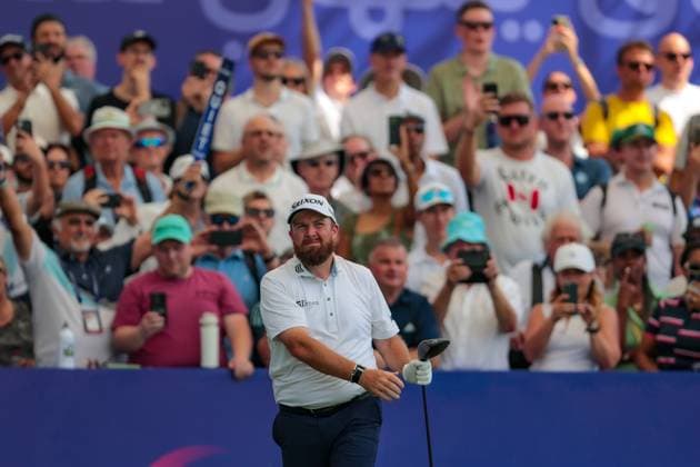 DUBAI, UNITED ARAB EMIRATES - 14.11.2025: Shane LOWRY (IRL) DP World Tour Championship Dubai at Jumeirah Golf Estates on November 14, 2025 in Dubai, United Arab Emirates.